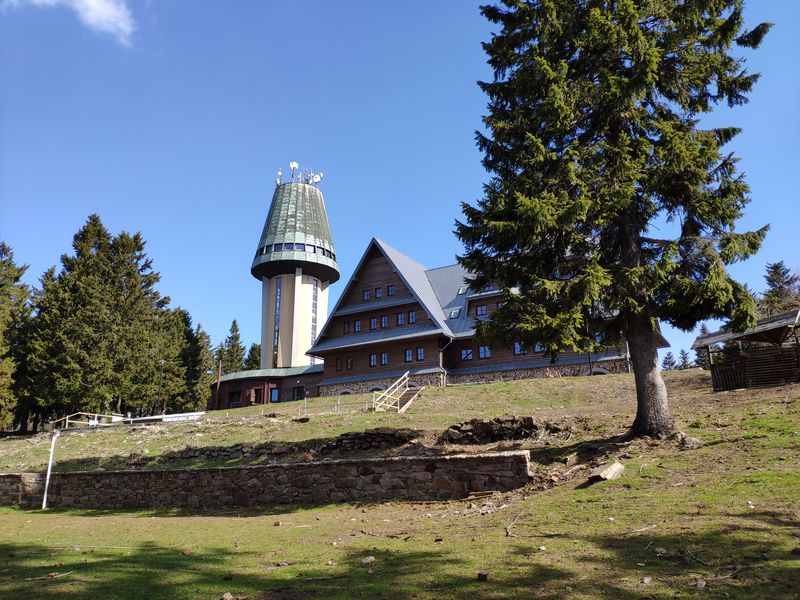 Rozhledna na Suchém vrchu. Foto: Kramářova chata na Suchém vrchu