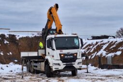 Východní část Pražského okruhu se staví i v mrazech. Prioritou jsou mosty a tunel Dubeč