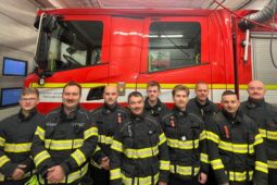 S koncem měsíce listopadu se hasiči rozloučili s gentleman kníry