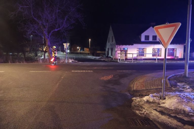 Místo tragické nehody