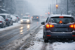 Zima na Plzeňsku se ozvala: Ranní sníh zaskočil nejen řidiče!