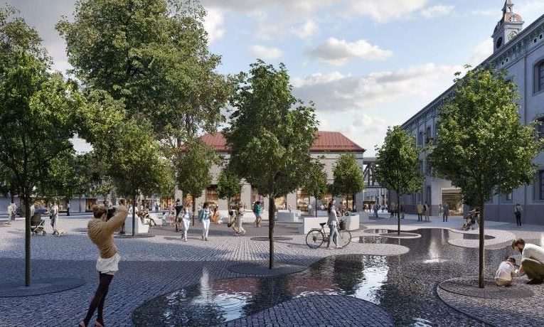 Foto studie – ilustrativní vize budoucí zástavby. Zdroj: Jihočeský kraj