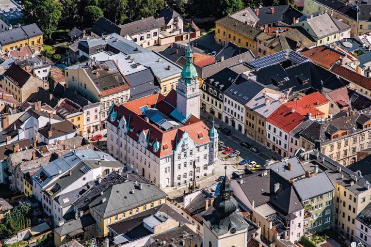 Budova historické radnice v Šumperku